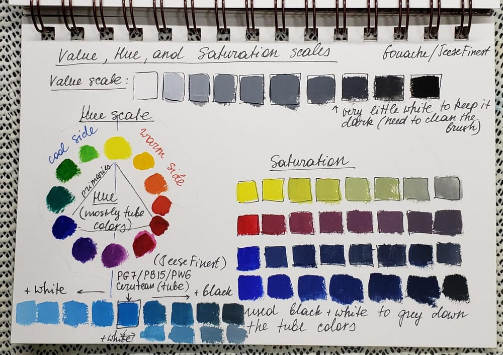 Beginner Colour Color Theory Skillshare Student Project