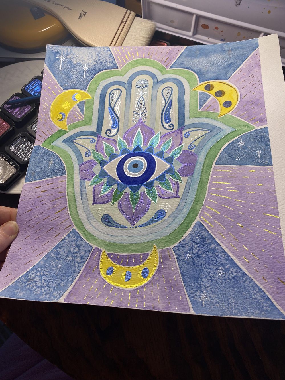 Hamsa Hand - image 4 - student project