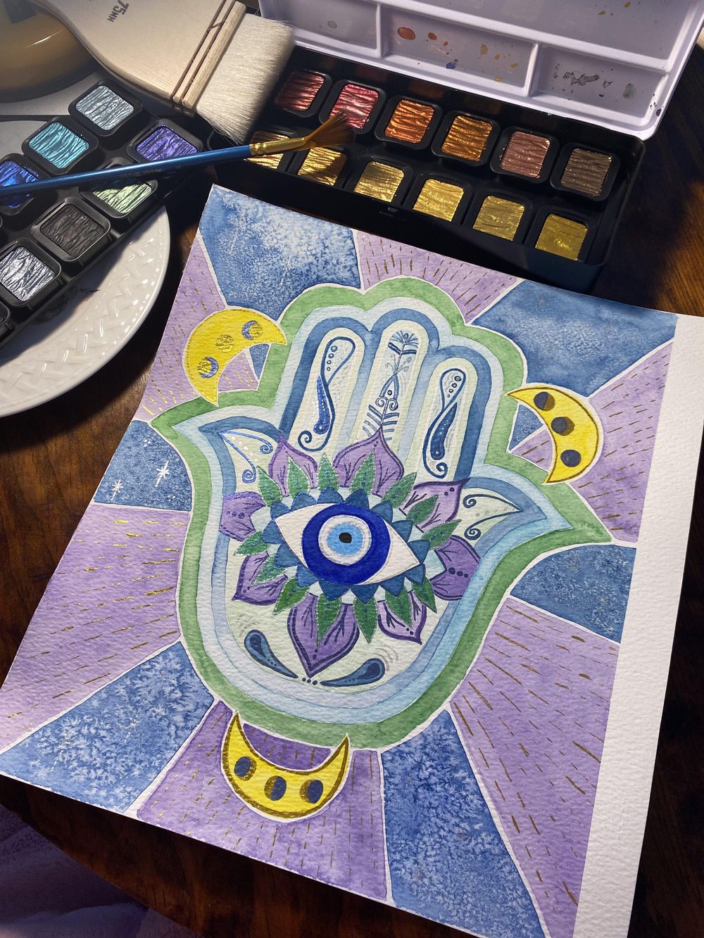 Hamsa Hand - image 1 - student project