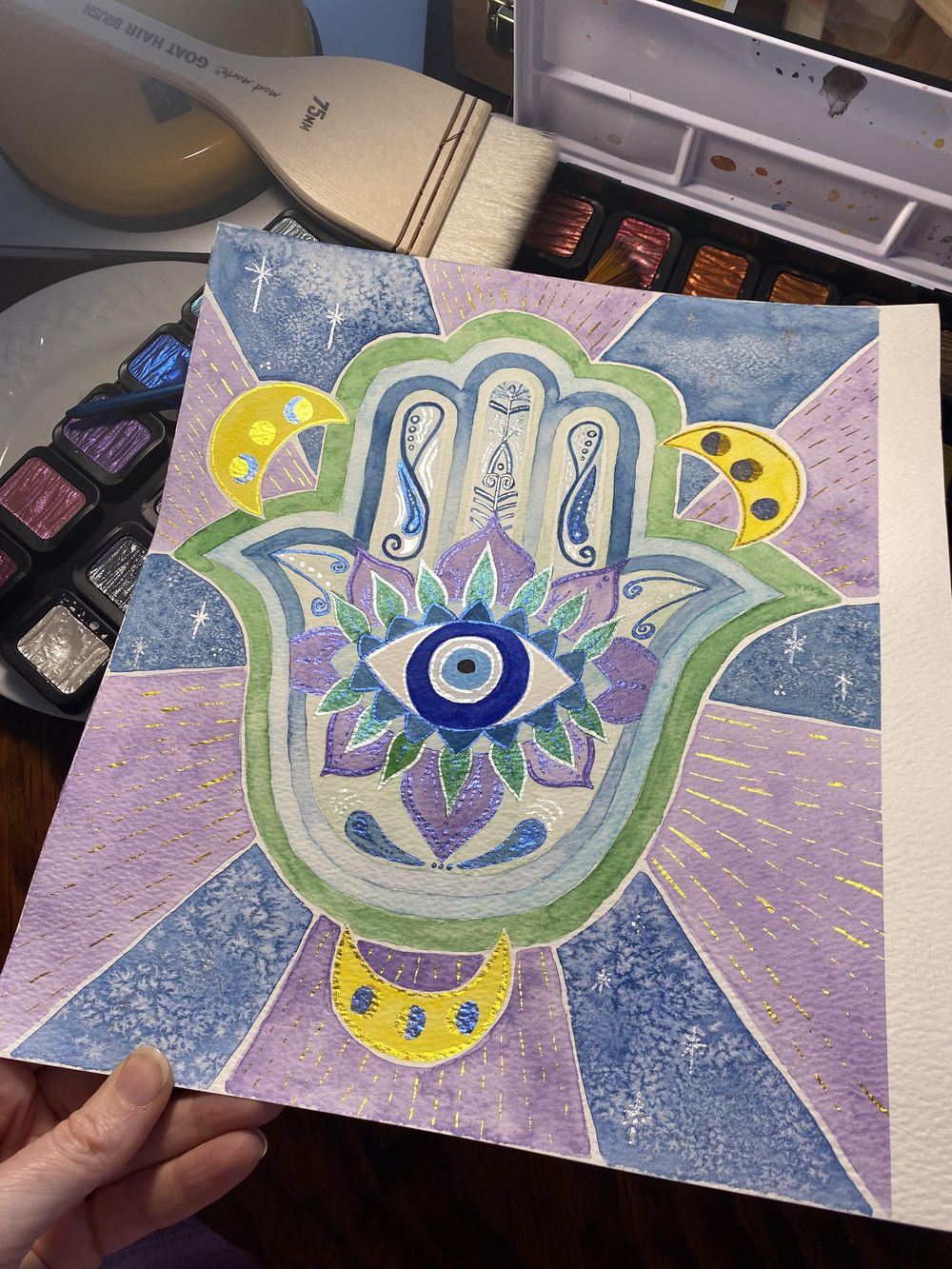 Hamsa Hand - image 3 - student project