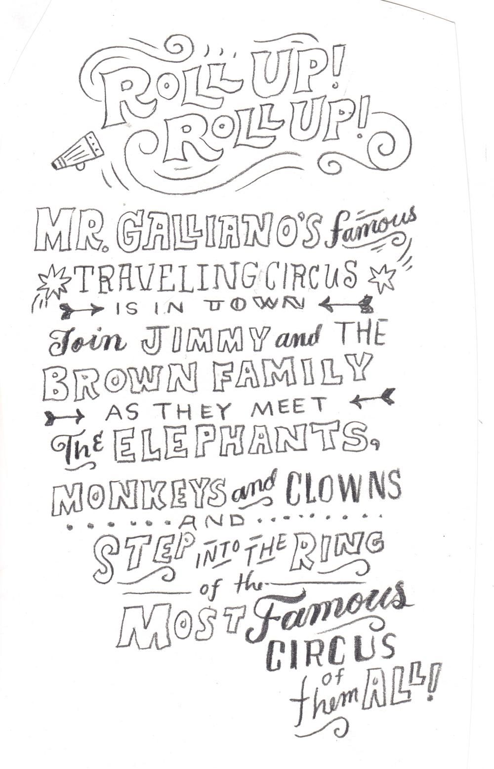 Mr. Galliano's Circus - image 14 - student project