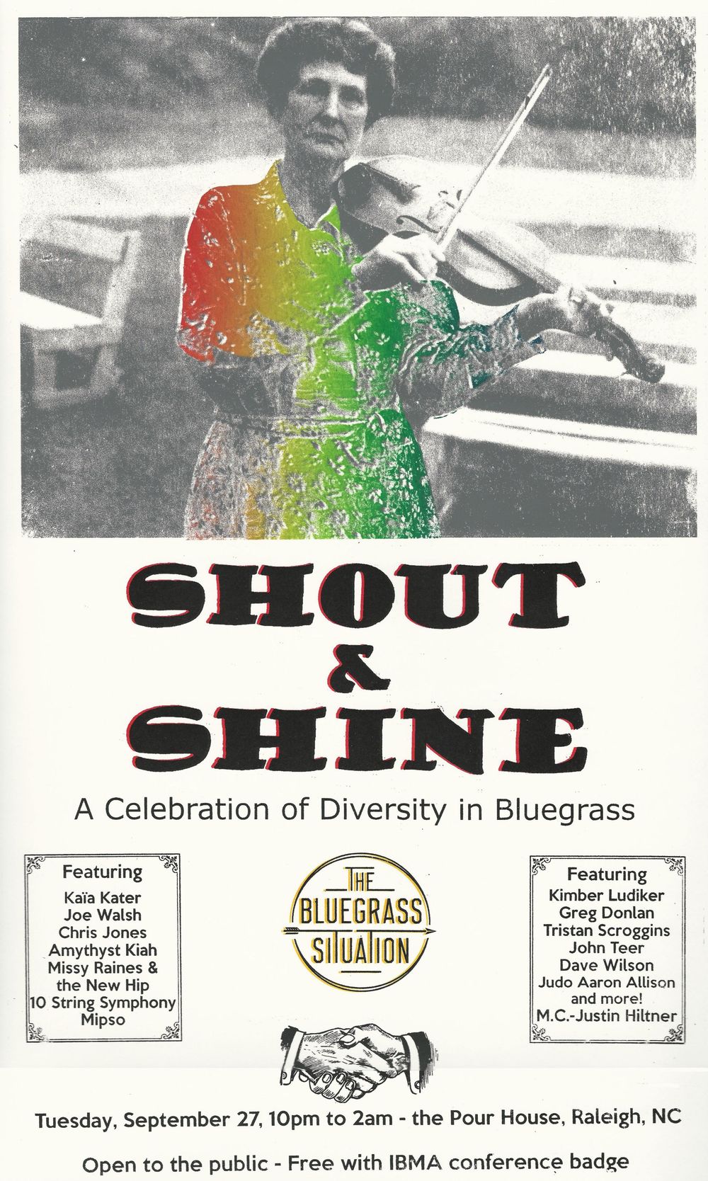 Shout and Shine poster - image 2 - student project