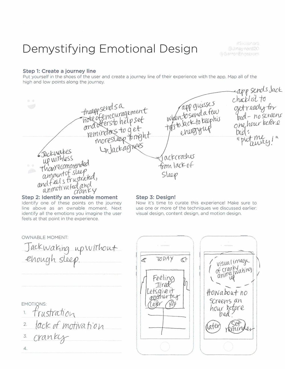 Low-fi Emotional Design - image 1 - student project