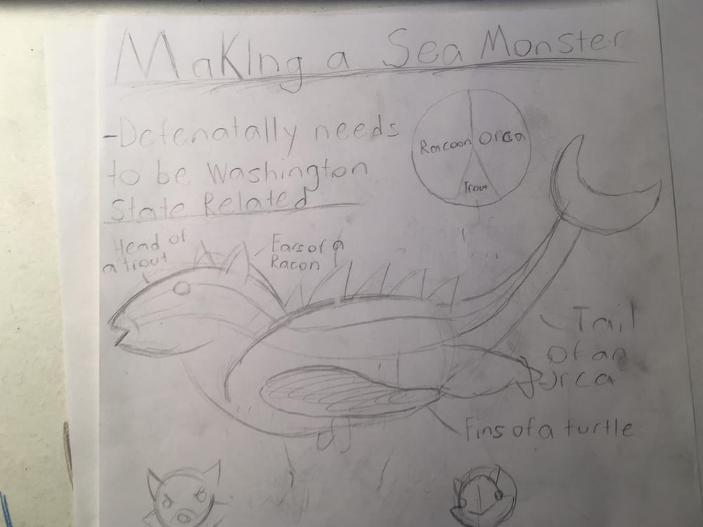 Jake McCartney Sea Monster - image 2 - student project