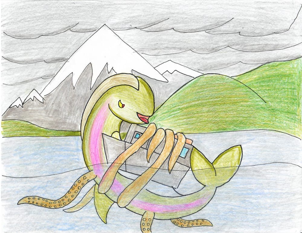 Jake McCartney Sea Monster - image 5 - student project