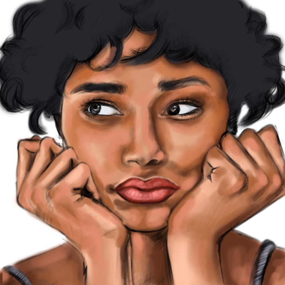 Portrait painting - image 1 - student project