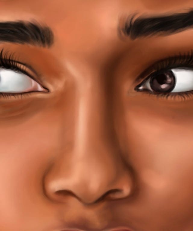 Portrait painting - image 2 - student project