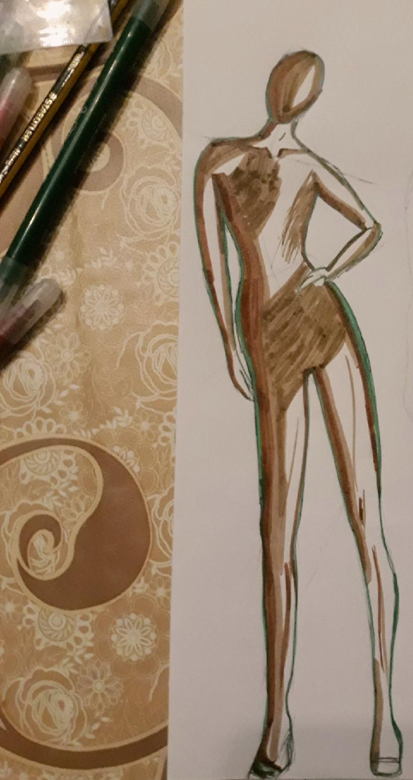 First ever attempt on figure drawing - image 2 - student project