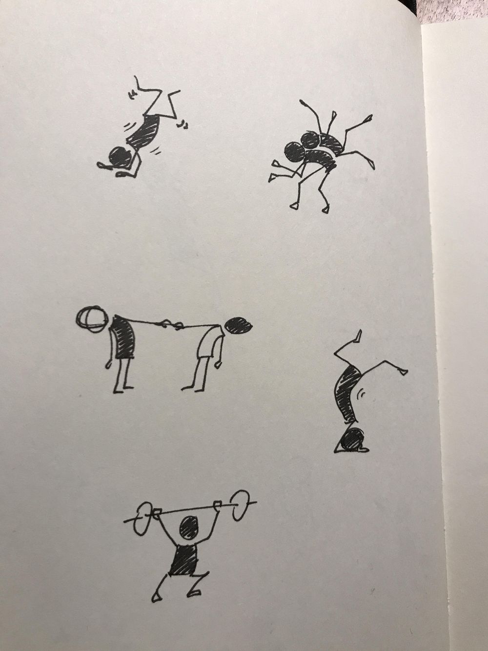 Simple and fun human figures | Skillshare Student Project