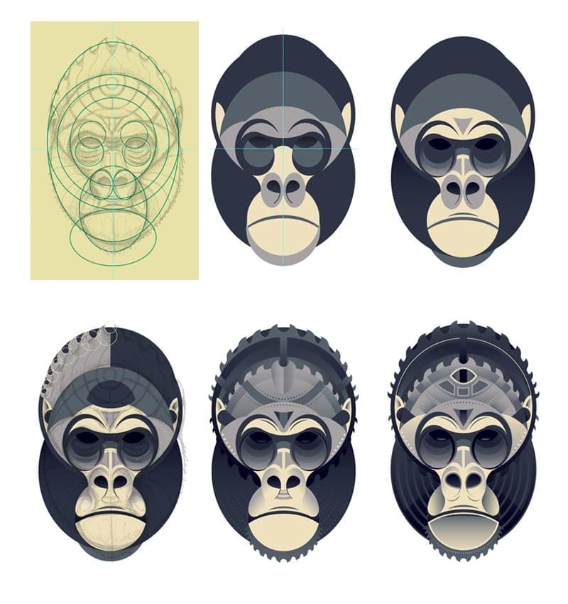Geometric Gorilla - image 3 - student project