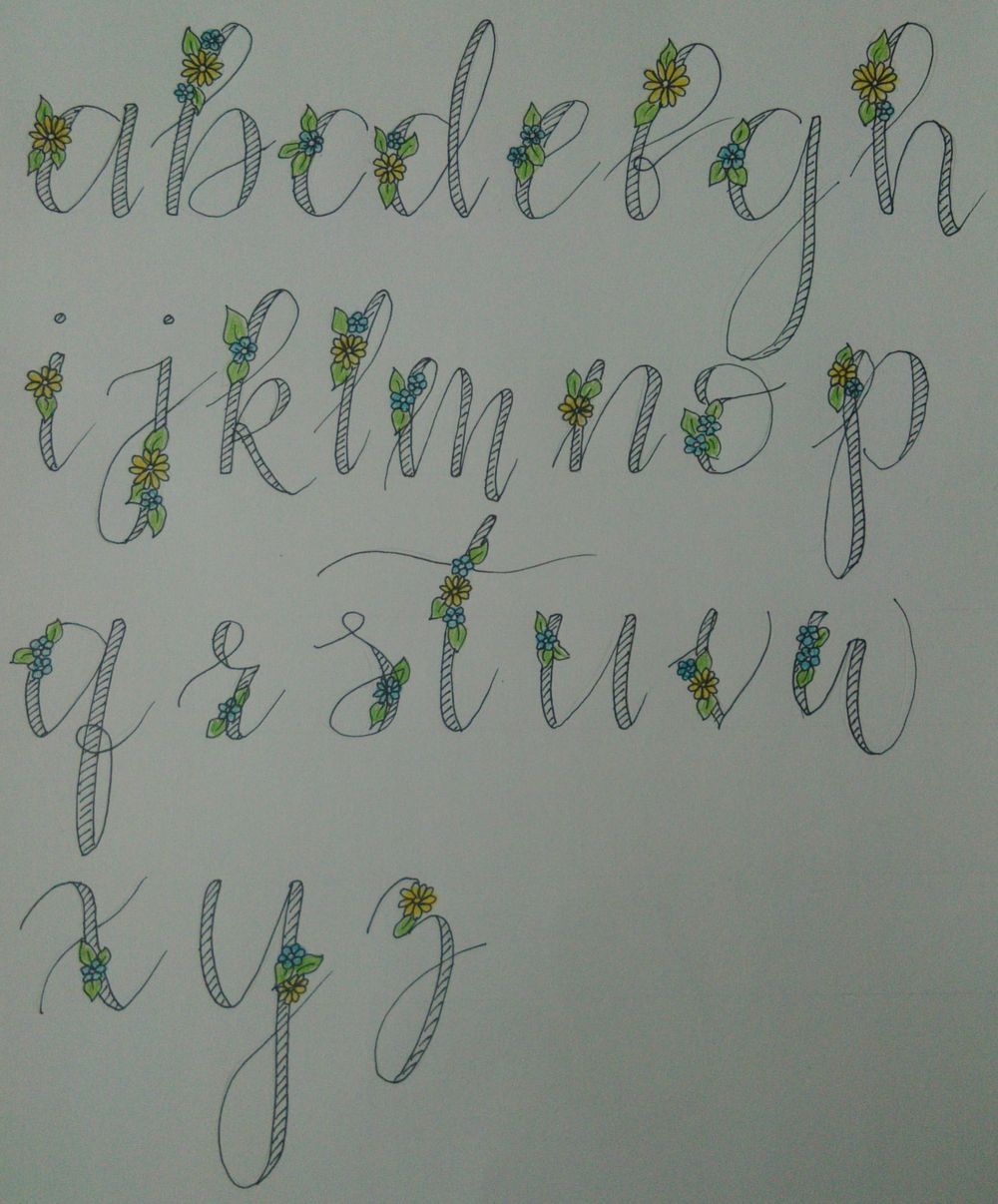 My first lettering project - image 1 - student project