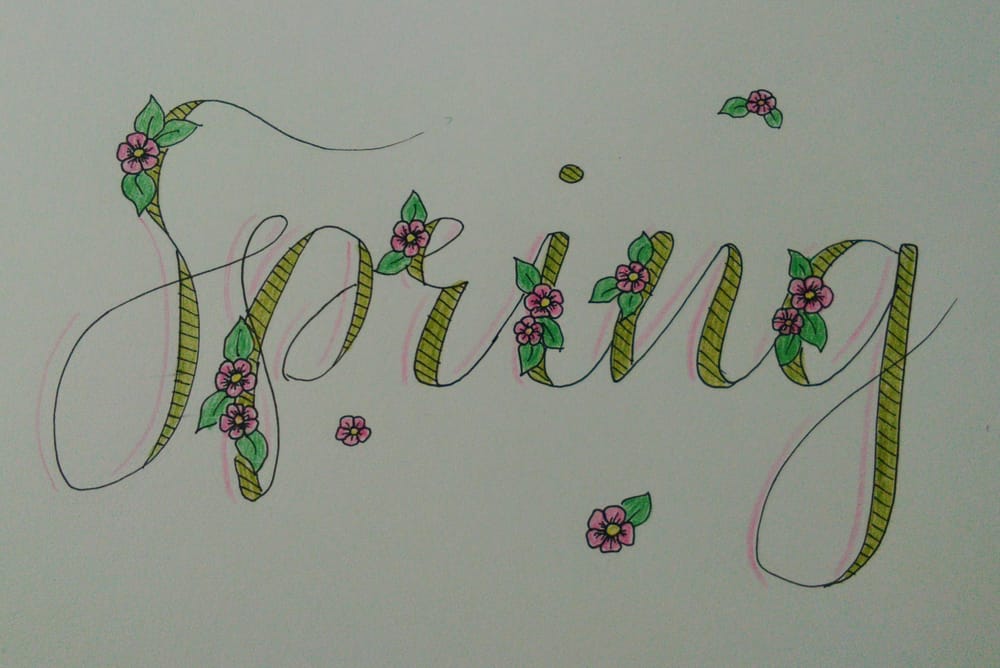 My first lettering project - image 2 - student project