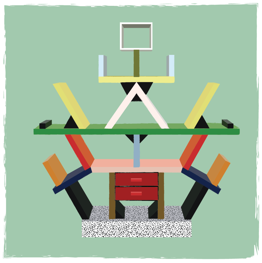 Ettore Sottsass furniture - image 5 - student project