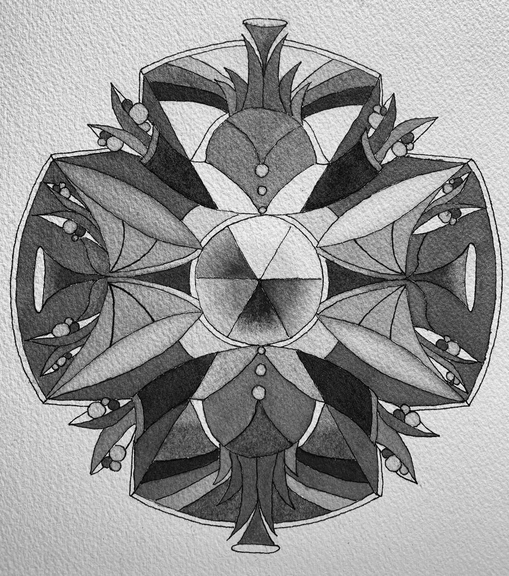 Mandala Project 4 - image 4 - student project