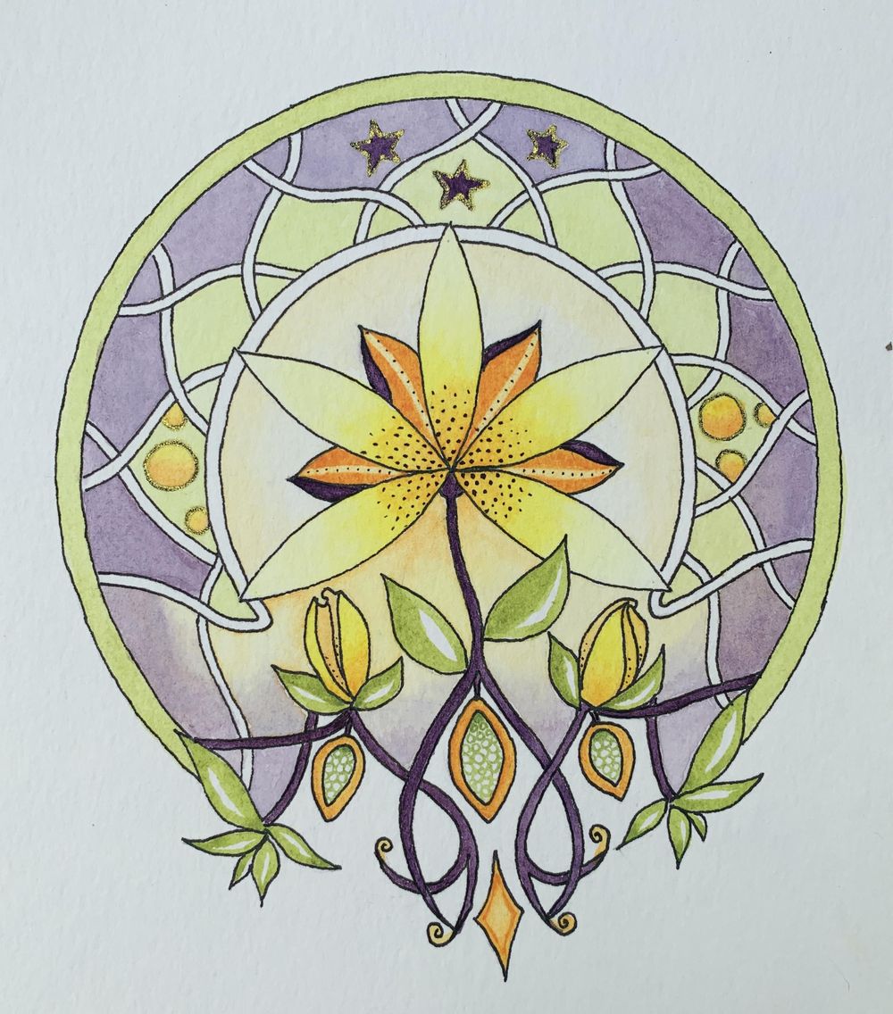 Mandala Project 4 - image 15 - student project
