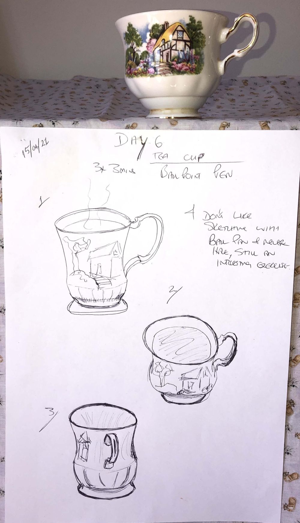 My 14 Day Art Practise - image 6 - student project