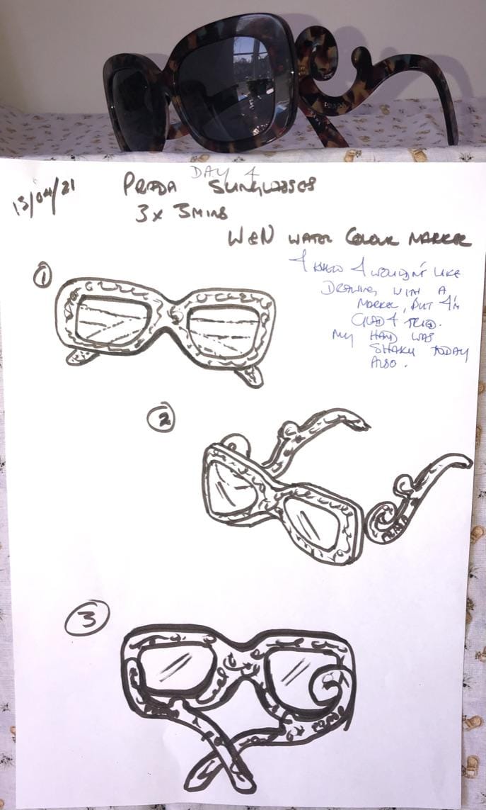 My 14 Day Art Practise - image 4 - student project