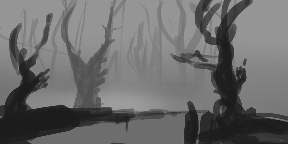 Geometric forest - image 1 - student project