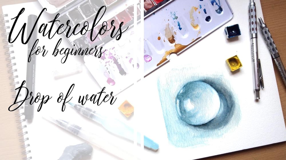 Example project: water drop - image 1 - student project