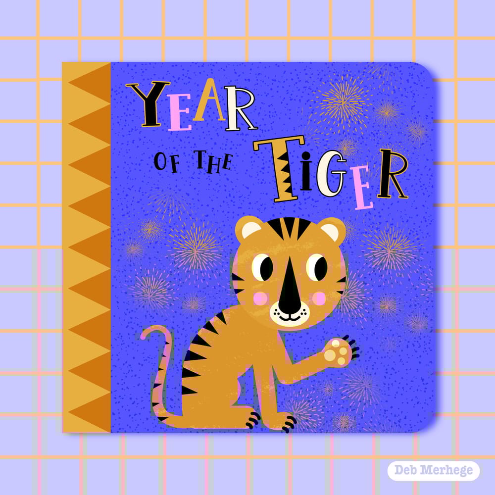 Year of the Tiger Book Cover - image 1 - student project