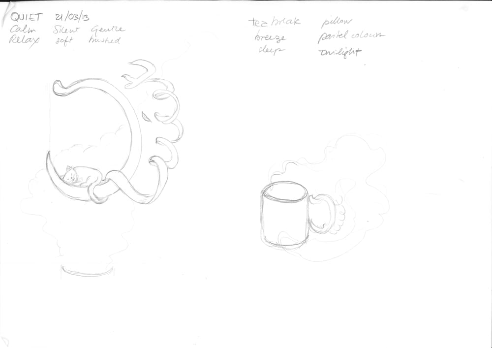 Quiet sketching - image 1 - student project