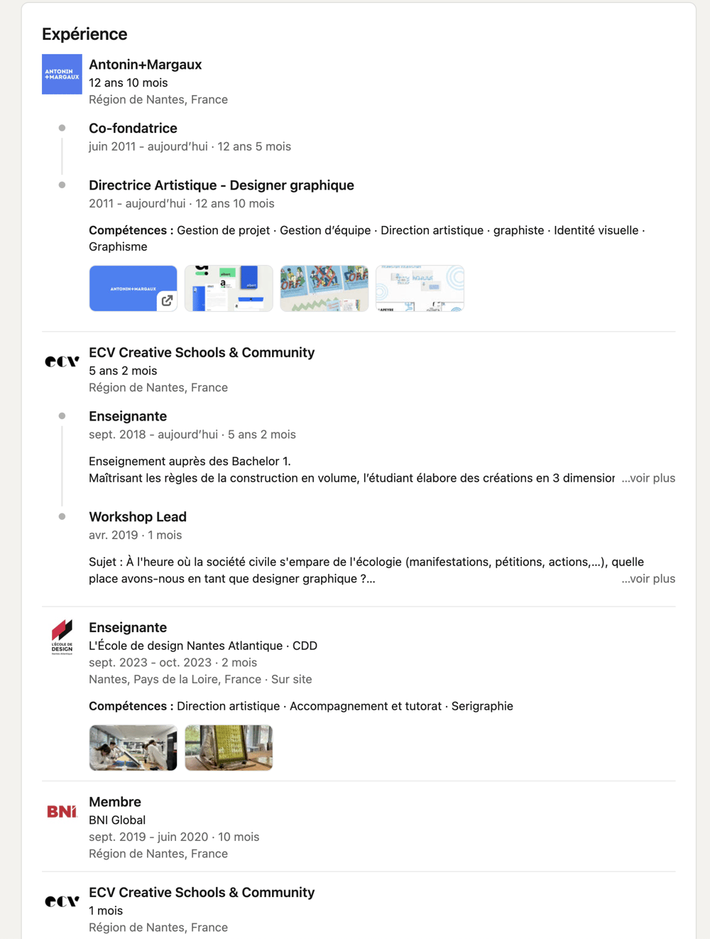 Improving my linkedin profile - image 2 - student project