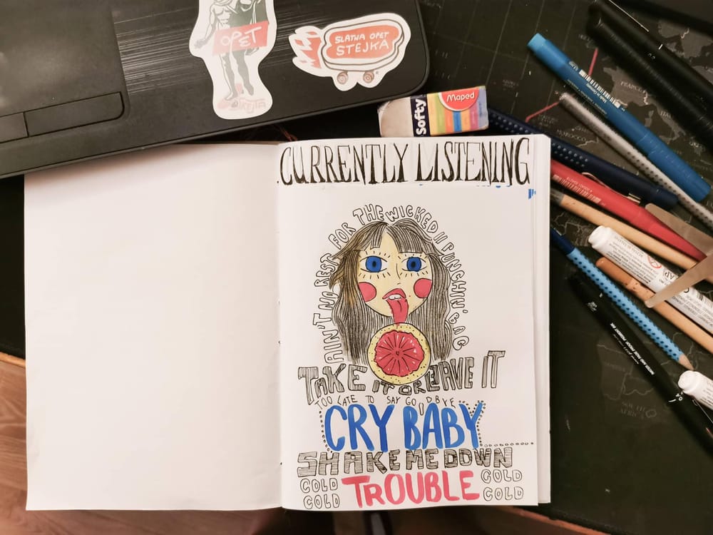 Illustrated Journaling - image 14 - student project