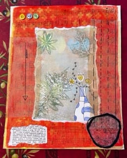 Gel Print Art - image 1 - student project
