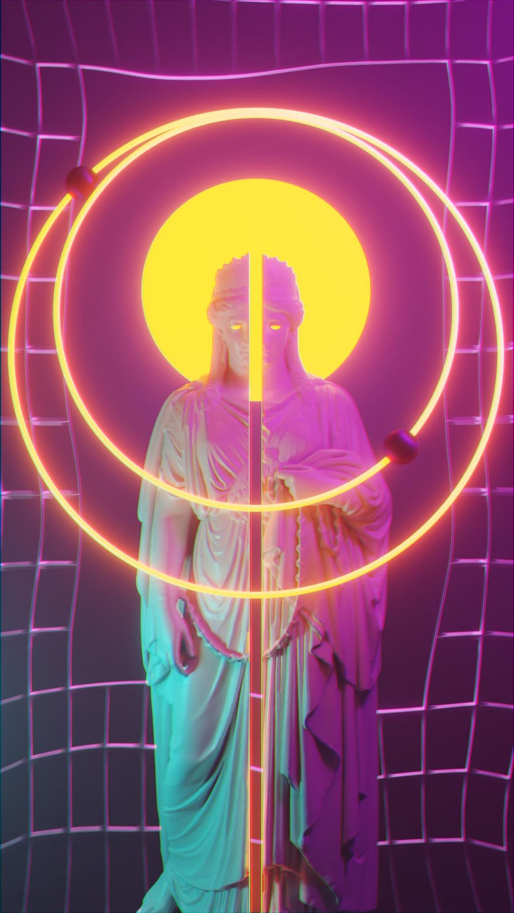 Sacred Vaporwave - image 1 - student project