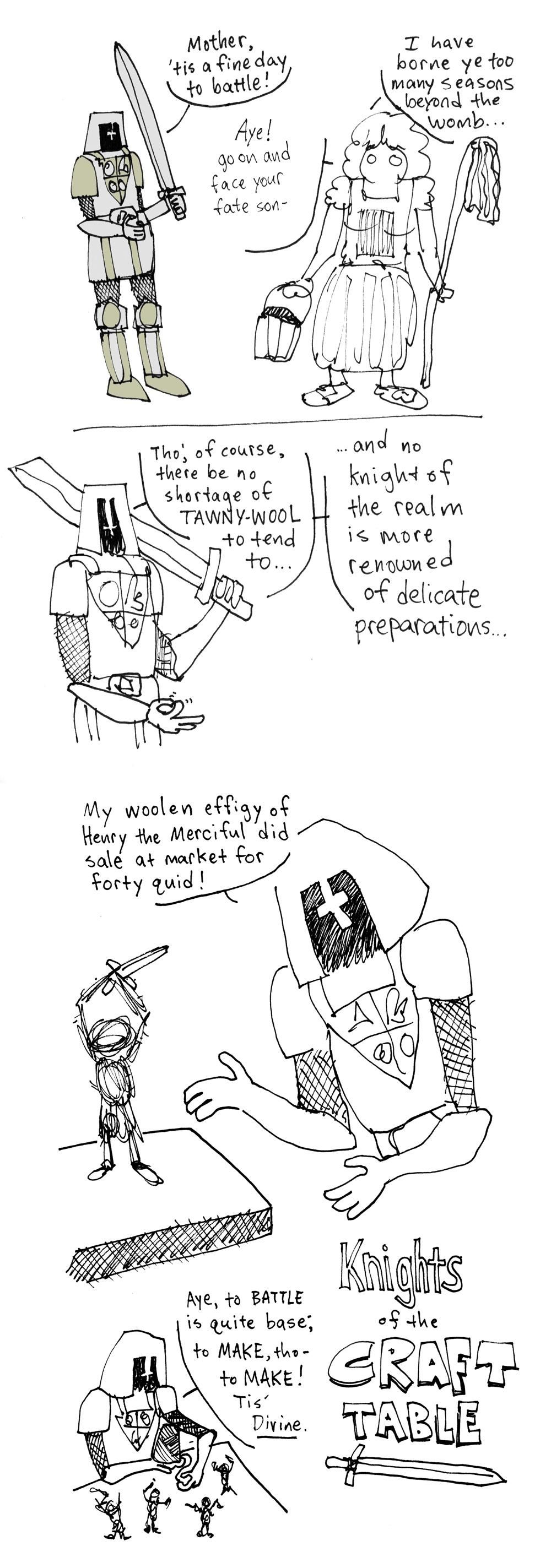 Quick improv comic - image 5 - student project
