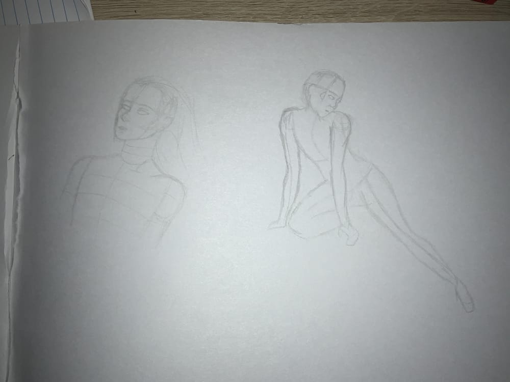 Figure drawing attempt - image 4 - student project