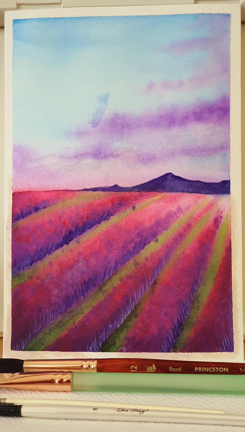 30 Day Watercolor challenge with Z-World Watercolor Month - image 5 - student project