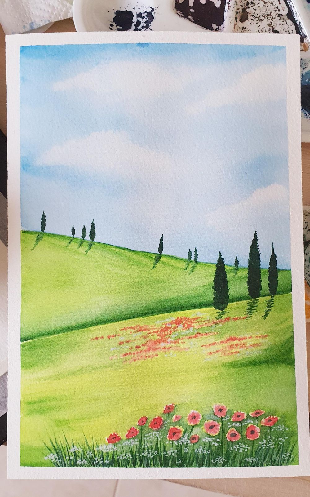 30 Day Watercolor challenge with Z-World Watercolor Month - image 2 - student project