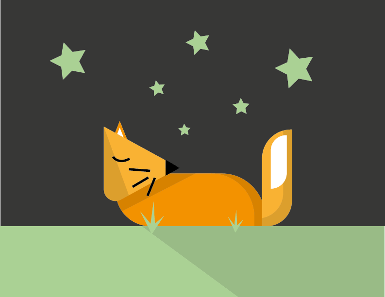 Sleeping cat - image 5 - student project