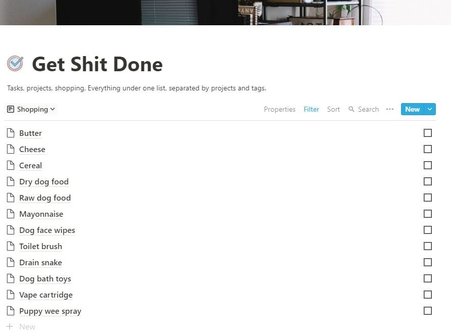 Getting Sh*t Done - image 2 - student project