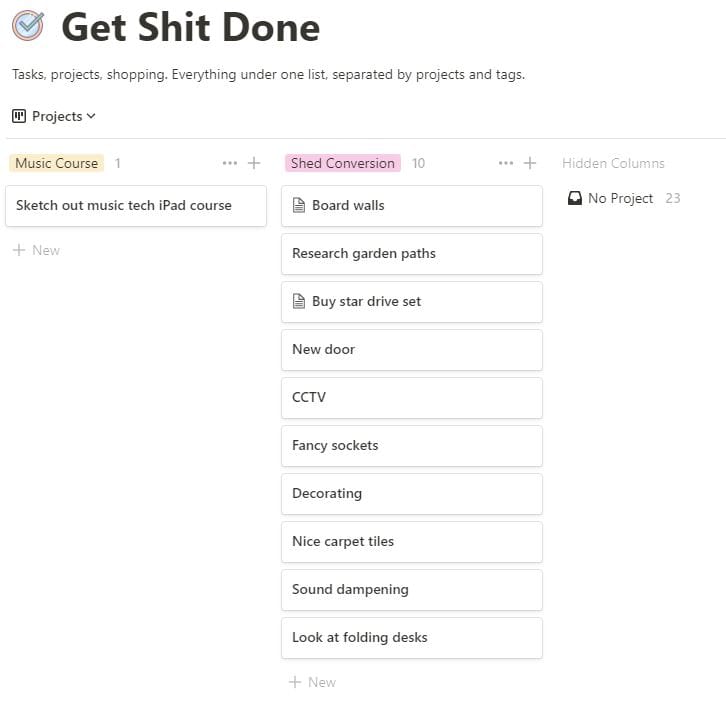 Getting Sh*t Done - image 3 - student project