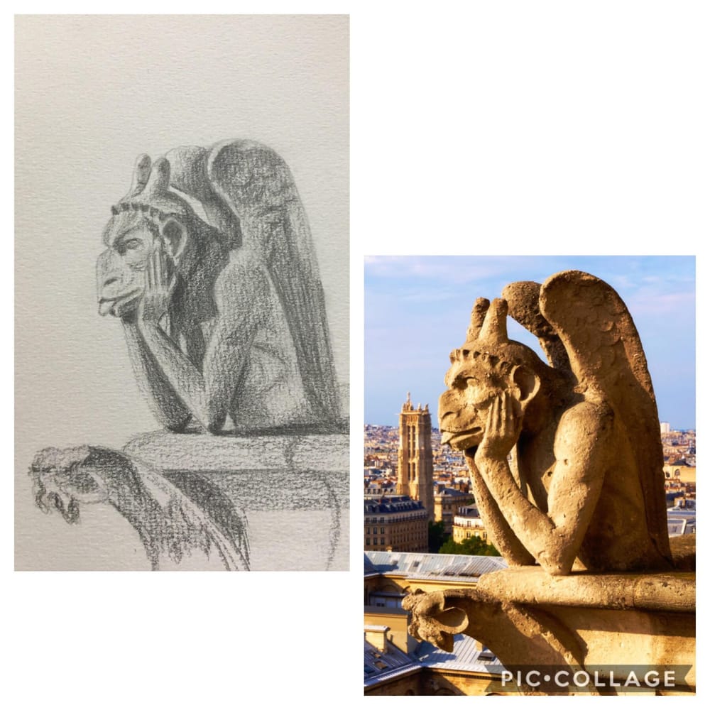 The gargoyle of Paris - image 2 - student project