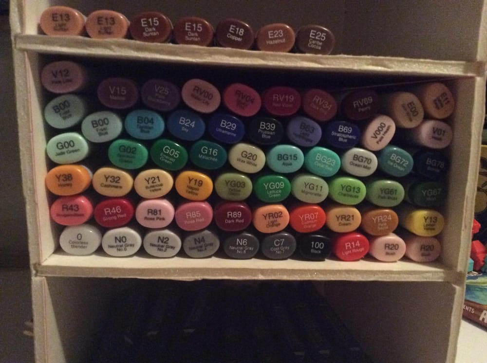 Copic markers - image 1 - student project