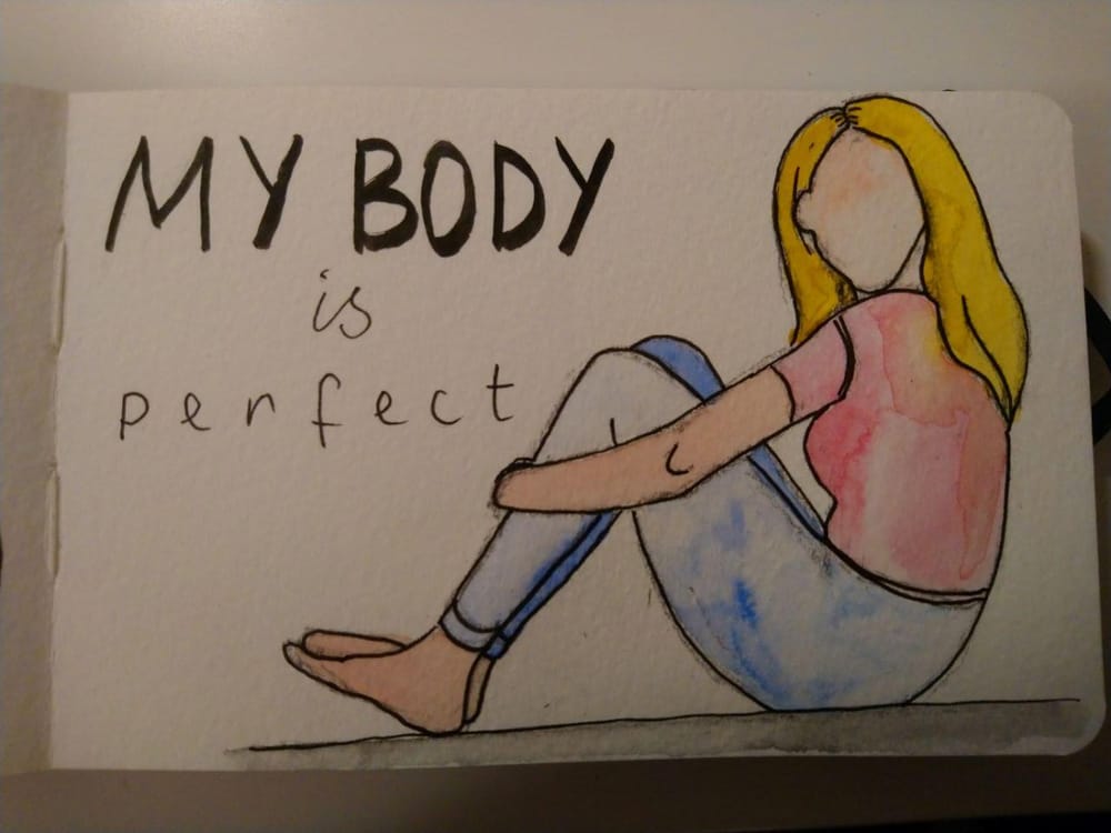 Daily Art Practice for Self-Care: 14 Days of Messages To Yourself - image 5 - student project