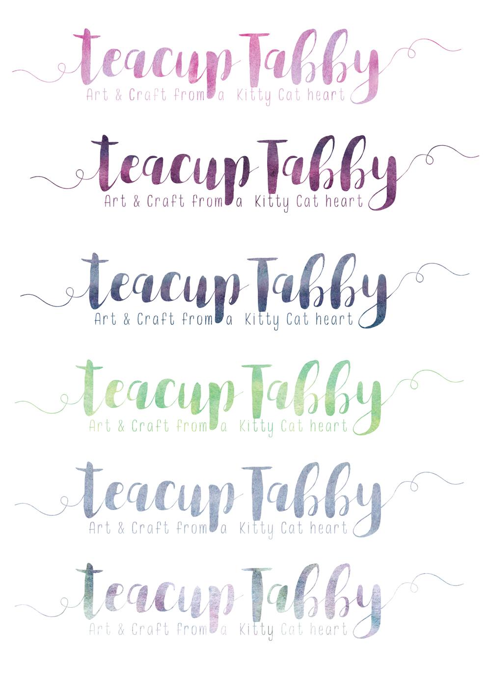 Watercolour Textures for use in branding - image 3 - student project