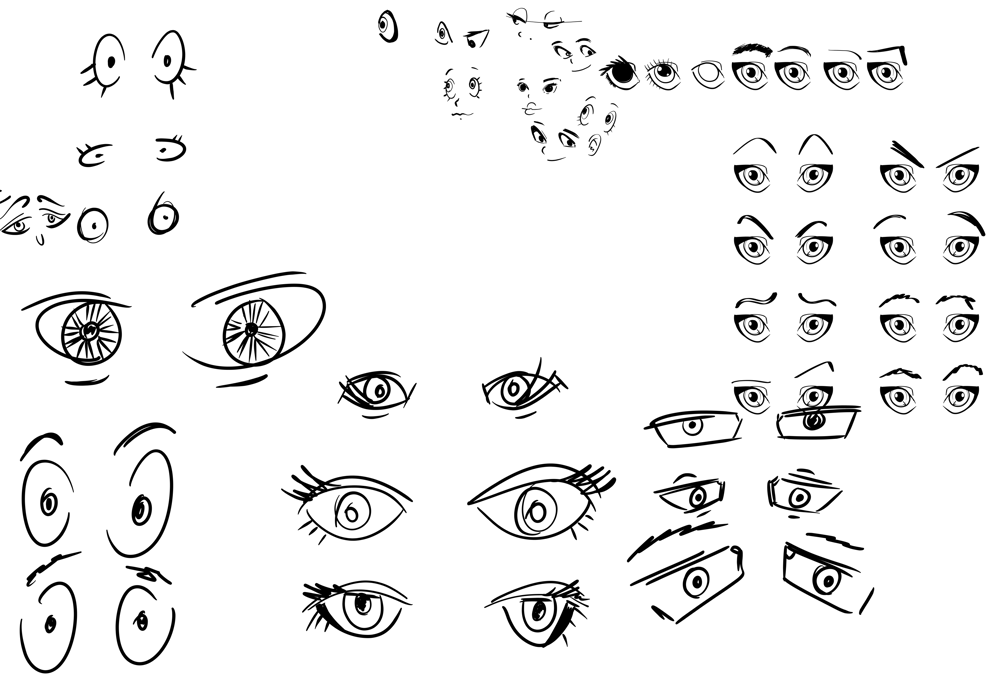 Eyes_Expression_ sheet - image 1 - student project