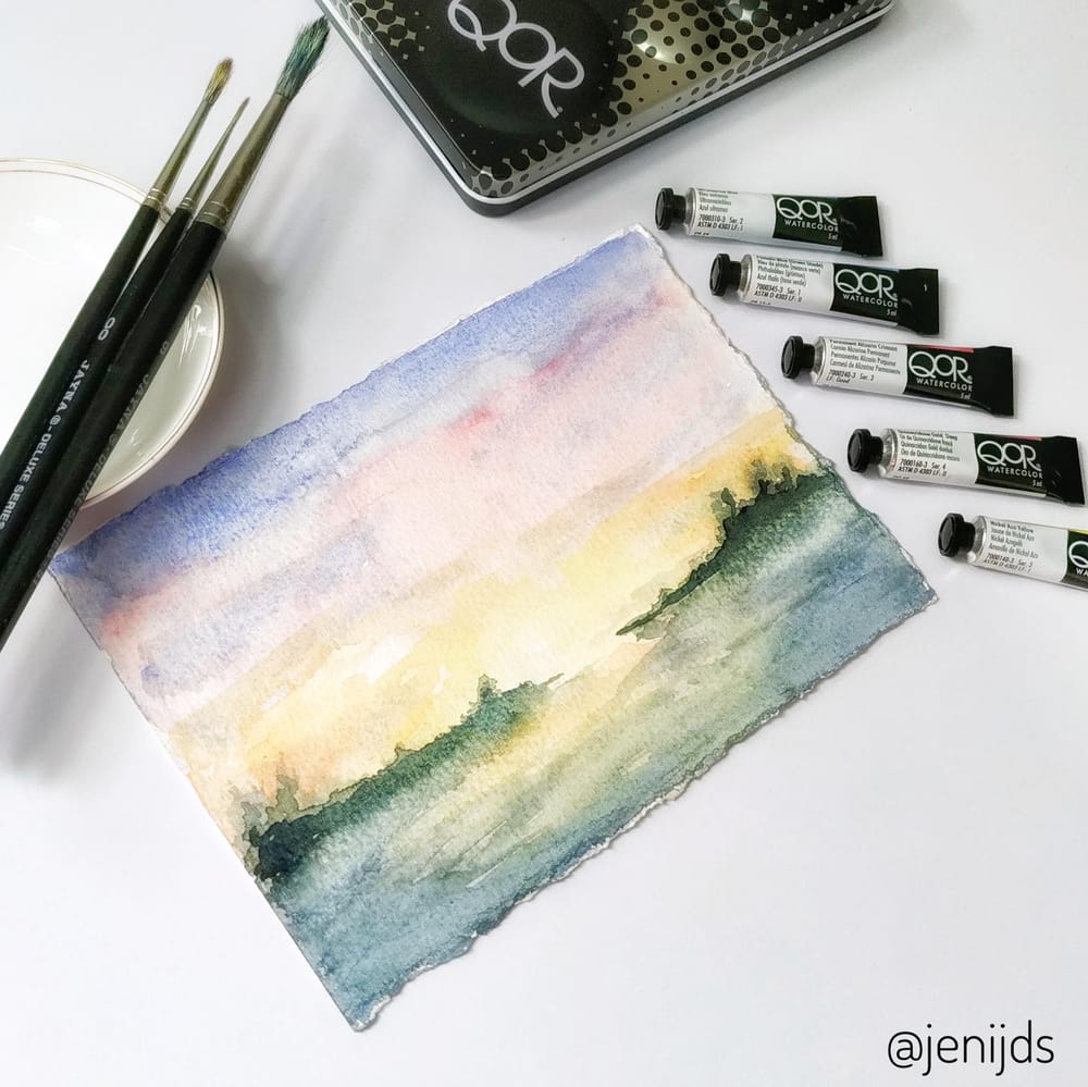 sunset cloudscape - image 1 - student project