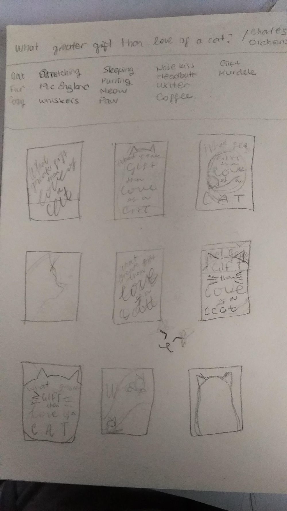 What greater gift than... - image 3 - student project