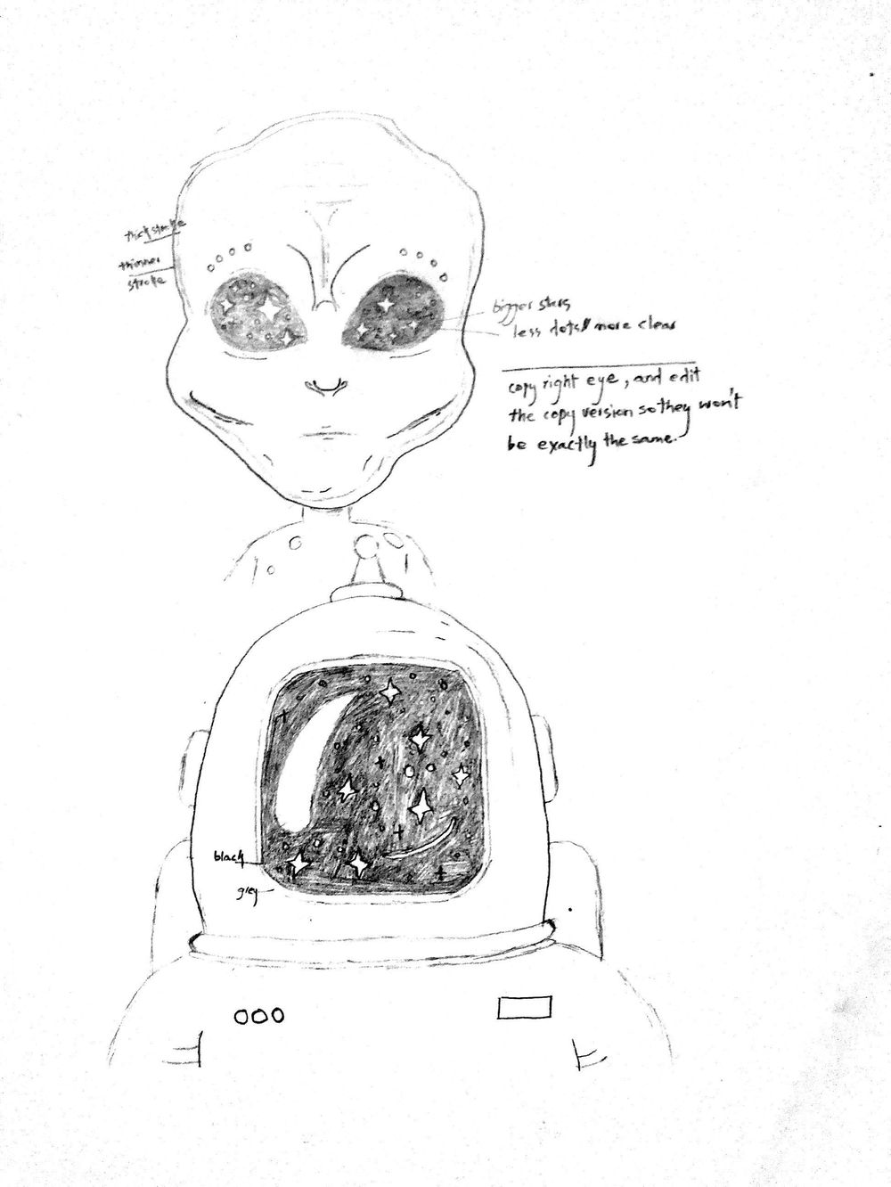 I Just Need Some Space - Illustrator Basics - image 1 - student project