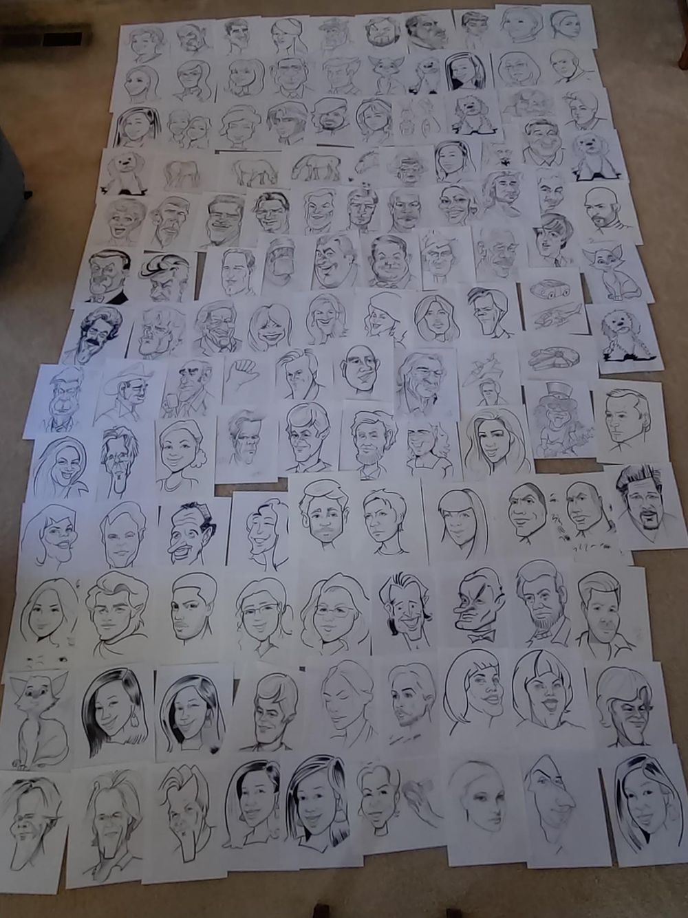 Practice Caricatures - image 1 - student project