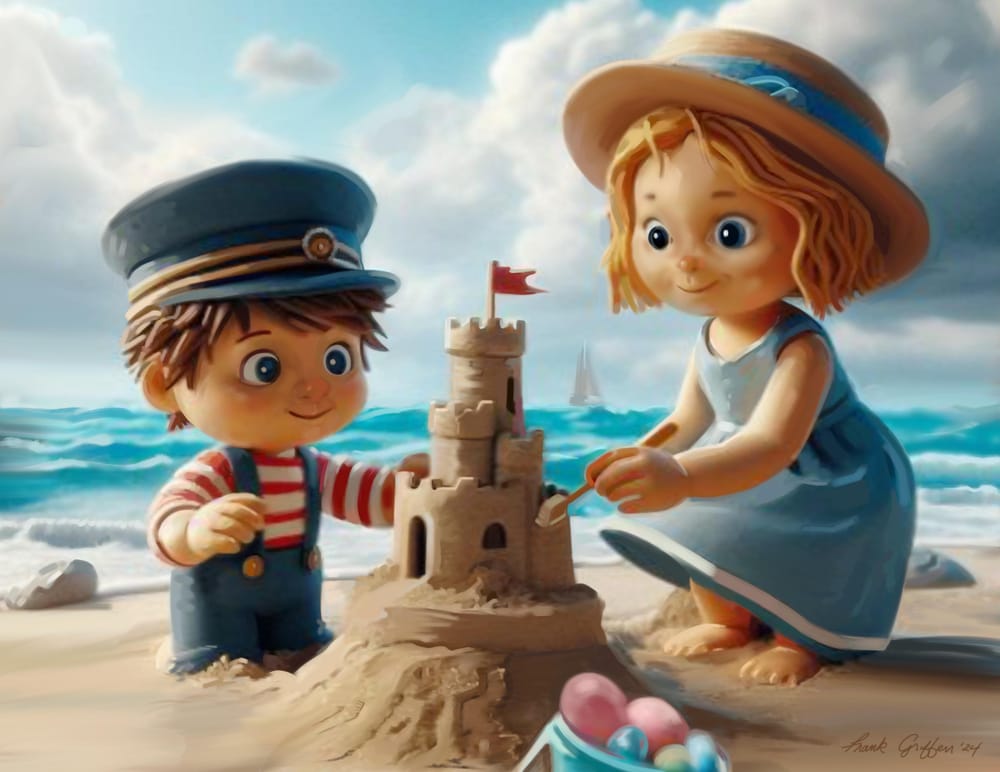 2 Kids on the Beach - image 1 - student project