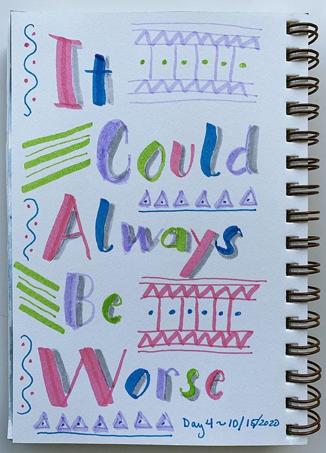 Daily Art Practice for Self-Care - image 4 - student project