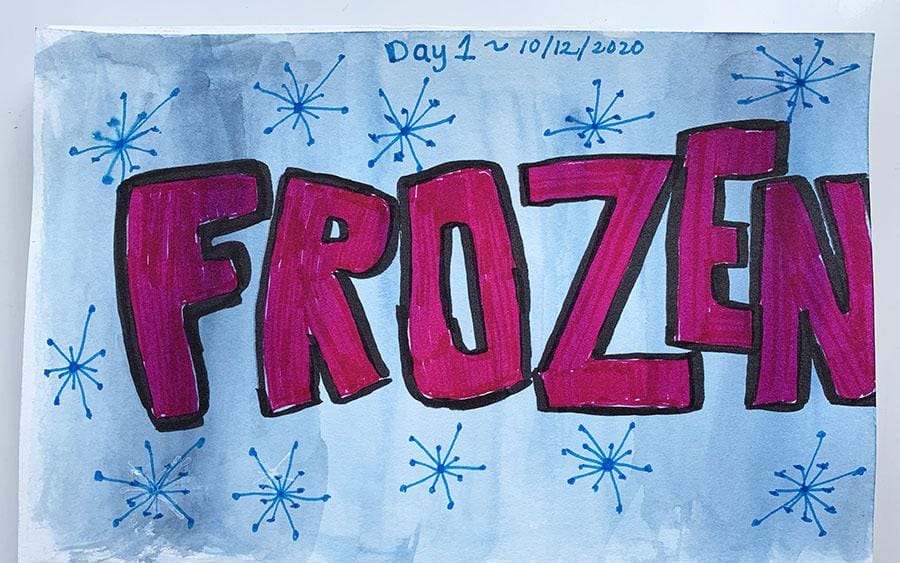 Daily Art Practice for Self-Care - image 1 - student project