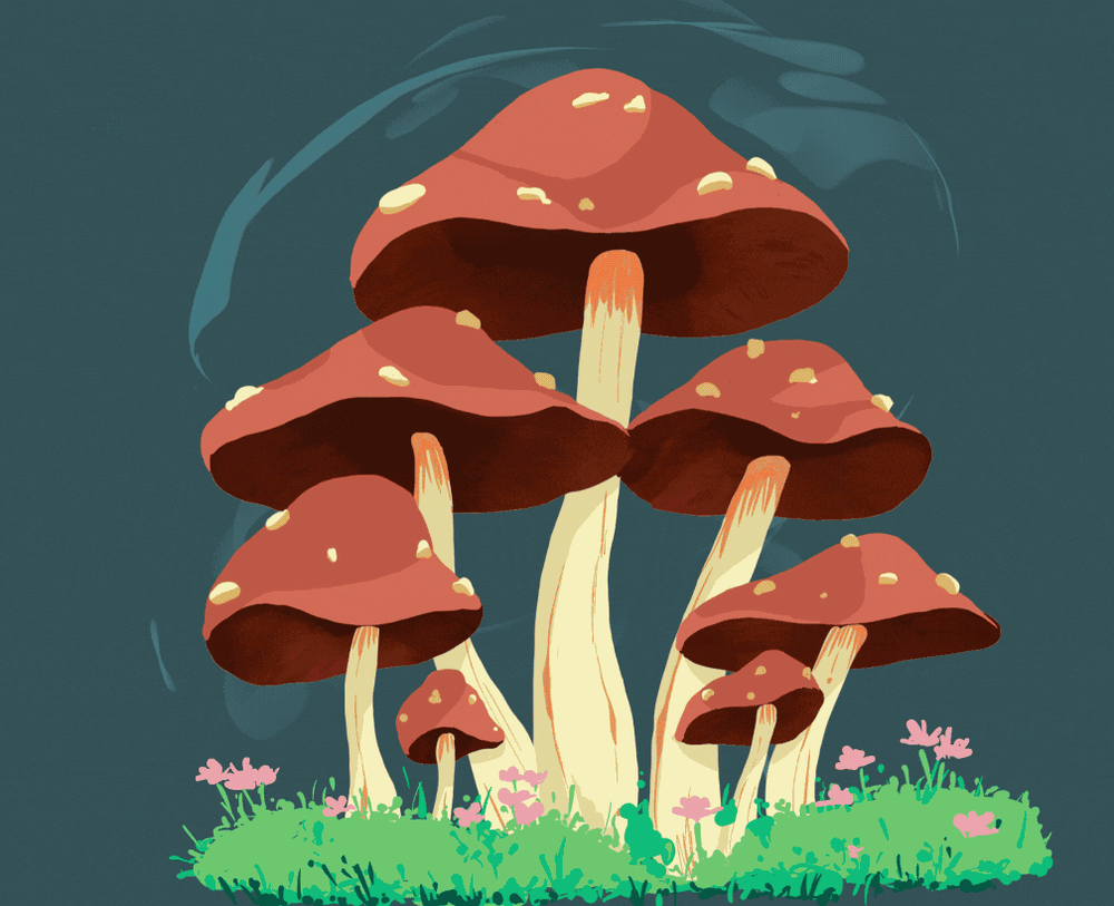 Mushroom family - image 8 - student project