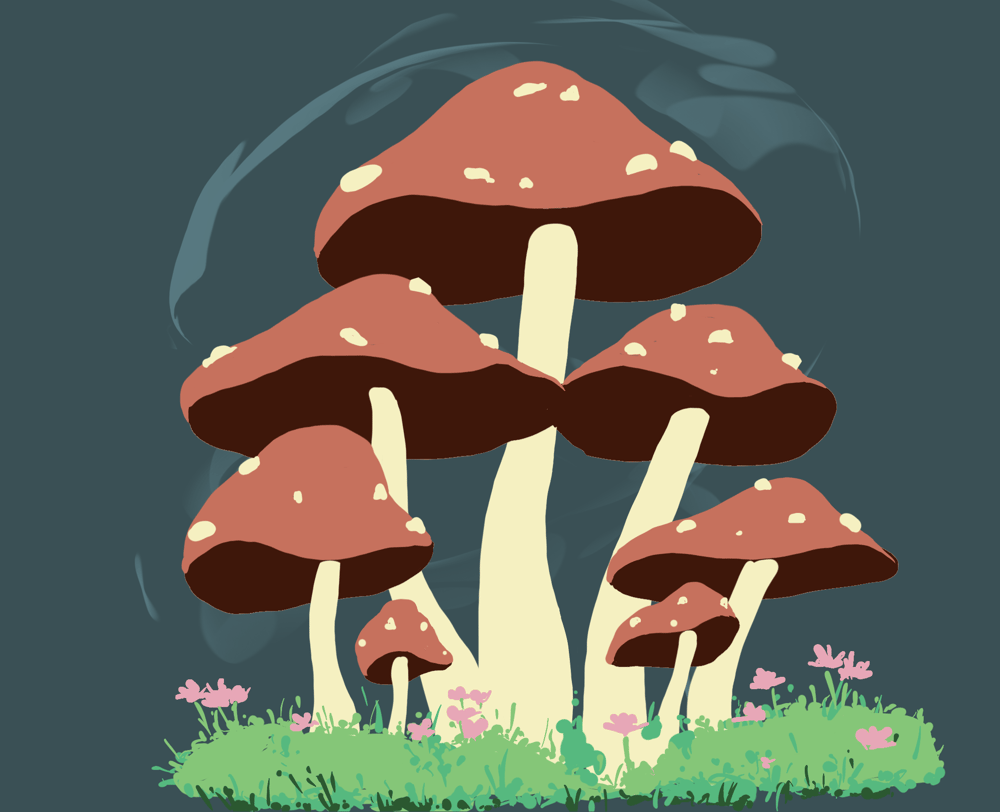 Mushroom family - image 6 - student project